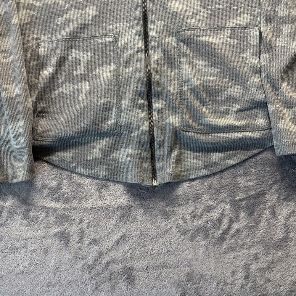 Tribal Jeans zip up hoodie size medium camouflage print - Picture 2 of 15